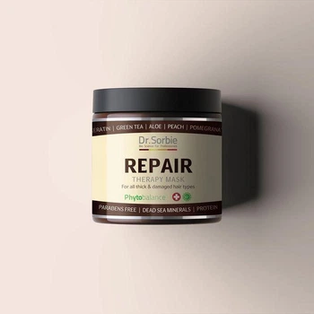 Терапевтическая маска для волос, Dr.Sorbie Repair drapy mask, 500 мл