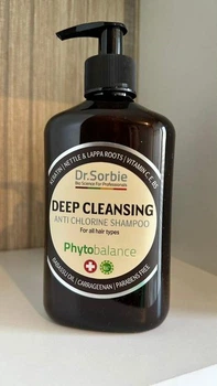 Шампунь глубоко очищающий Dr. Sorbie Deep Cleansing Anti Chlorine shampoo 400 мл