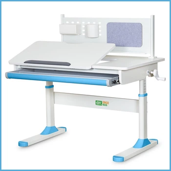 Детский стол Ergokids TH-325 Blue Белый / Голубой (TH-325 W/BL)