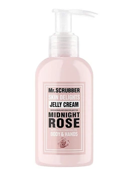 Крем-гель для тела и рук с ароматом розы Mr. Scrubber Skin Delights Midnight Rose, 150 мл (4820200419602)