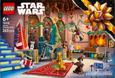 Конструктор LEGO Star Wars Сюрпиз-бокс 2025 263 деталі (75418)