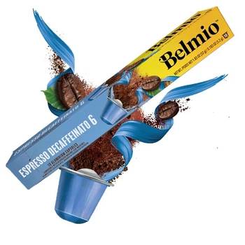 Кофе в капсулах Nespresso Belmio Espresso Decaffeinato 10 шт Без кофеина