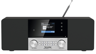 Радіо TechniSat DIGITRADIO 3 VOICE DAB+ Black/Silver (0000/3963)