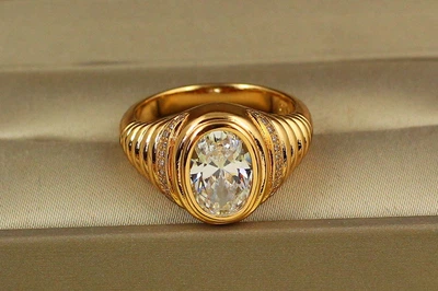 Кольцо Xuping Jewelry Византия р 21 золотистое