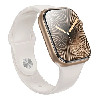 Смарт-годинник Hoco Y30 Smart sports watch підтримка дзвінків, IOS, Android розумний годинник Золотий