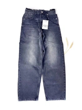 Джинсі mom ZARA 140 см чорно-сірий артикул Л1123