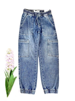 Джинси jogger ZARA 134 см синій артикул Л1134