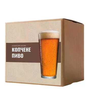 Зерновой набор Копченое пиво для создания пива с насыщенной дымной ноткой и глубоким солодовым профилем на 30 литров пива