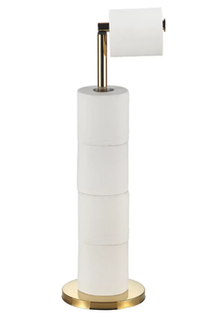 Стойка для туалетной бумаги VBI Round gold VBI-049900GL