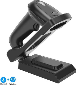 Беспроводной сканер 1D/2D штрих-кодов Action YHD-5800DB 2.4 GHz, Bluetooth, с зарядной базой