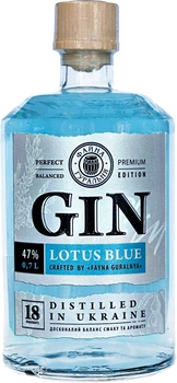 Джин Файна Гуральня Lotus Blue 0.7 л 47% (4820261822700)