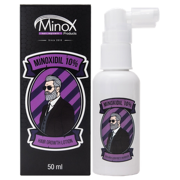Лосьйон для росту волосся і бороди Minox 10% 50 мл