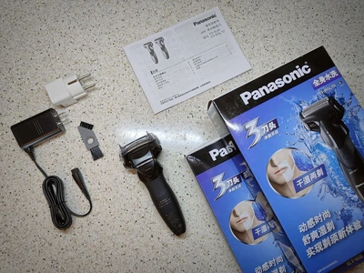 2 в 1 аккумуляторная Li-ion Электробритва для мужчин Panasonic (Машинка для бритья + триммер)