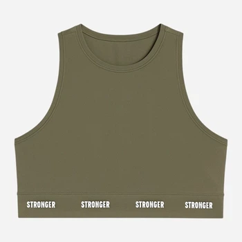 Спортивний топ жіночий Stronger 2815c32 2XL Хакі (KC1000000052332)