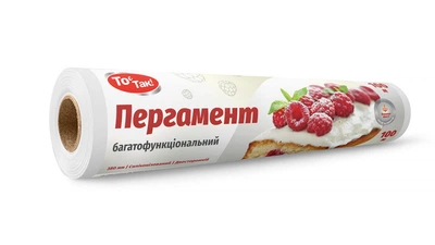 Пергамент для выпечки силиконизированный То є так белый 38см 100м