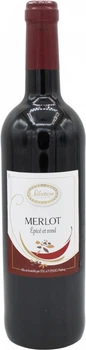 Вино Selection Merlot червоне сухе 0.75 л 12% (3250390565673)