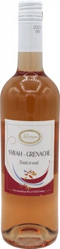Вино Selection Syrah Grenache рожеве сухе 0.75 л 11% (3250393455995)