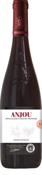 Вино Expert Club AOP Anjou червоне сухе 0.75 л 13% (3250390809791)
