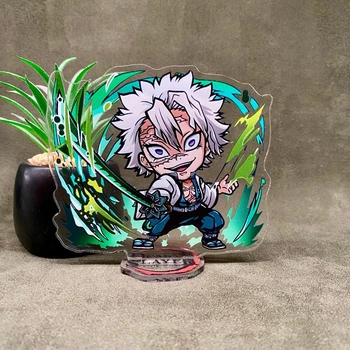 Акриловая Фигурка Чиби Клинок, що розсікає демонів Demon Slayer Kimetsu no Yaiba Санемі Шинадзугава 10см