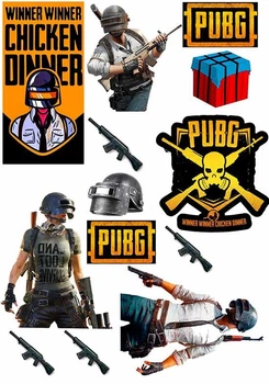 Вафельна картинка Батл граунд, PUBG, Winner Chicken Dinner А4 (p2088)