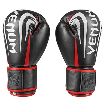Боксерские перчатки Venum, DX, 12oz, черный.