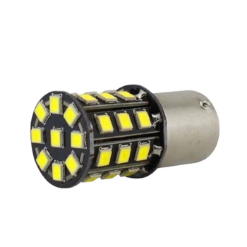 Світлодіодна лампочка з цоколем 1156 BA15s P21W 33SMD Біле світло