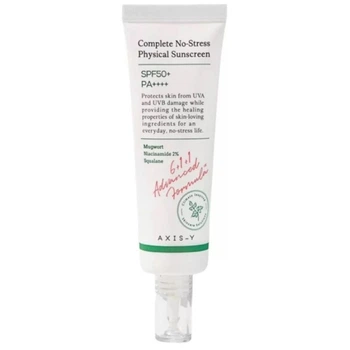 Солнцезащитный крем AXIS-Y Complete No-Stress Physical Sunscreen 50 мл