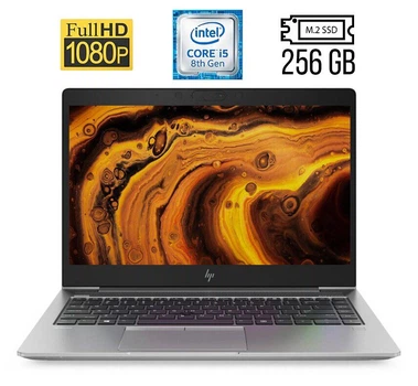 Ноутбук Б-класс HP ZBook 14U G5 / 14" (1920x1080) IPS / Intel Core i5-8350U (4 (8) ядра по 1.7 - 3.6 GHz) / 8 GB DDR4 / 256 GB SSD M.2 / Intel UHD Graphics 620 / WebCam / Fingerprint / HDMI б/у