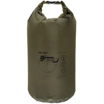 Сумка гермомішок Mil-Tec водонепроникний Dry bag 5л Olive (Takctik-1670M-T)