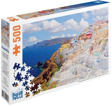 Пазл Puzzle Ville Санторини, Греция 500 элементов (PZL500_2)