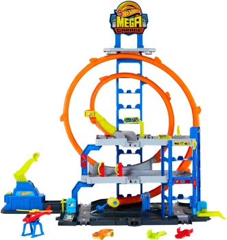 Игровой набор Hot Wheels Гараж с мега петлей (JBM74)
