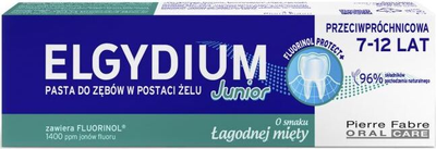 Зубна паста Elgydium Junior зі смаком ніжної м’яти 7–12 років 50 мл (3577056027291)