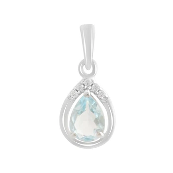 Серебряная подвеска с топазом 0.872ct (2188445)