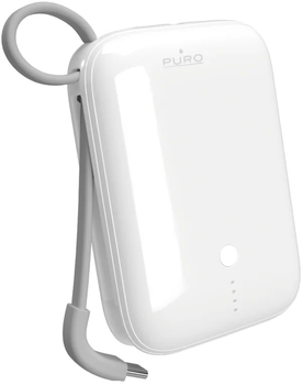 Powerbank Puro Power Link 10 Plus 10000 mAh 20W White (8018417490545)