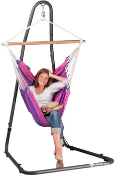 Стілець-гамак зі стійкою La Siesta ORC147MEA129 Purple