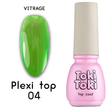 Топ вітражний без липкого шару Toki Toki Plexi Top 04, 5 мл