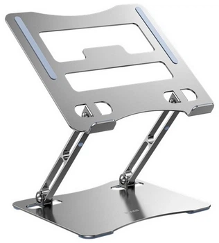 Подставка для ноутбука Rtako RS-CP75A Dual-Layer Carbon Steel Laptop Stand Silver (6930539527331)