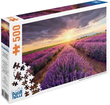 Пазл Puzzle Ville Лавандовое поле 500 элементов (PZL500_19)
