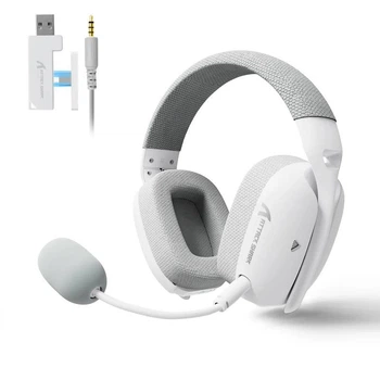 Беспроводные игровые наушники ATTACK SHARK L80PRO 3 Modes (2.4G/Bluetooth/Wired) for PC/PS/XBOX (White)