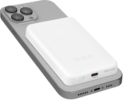УМБ SBS 5000 mAh 10W White (8018417406805)