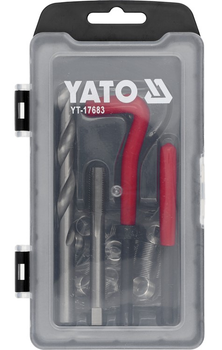 Zestaw do naprawy gwintów YATO M10x1.25 mm (YT-17683)