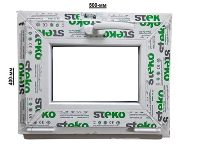 Окно Steko 500х400 мм 3-стекла/аргон