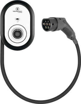 Stacja ładowania Technivolt 101 11 kW z podłączonym na stałe kablem ładującym zgodnie z IEC 62196-2 typ 2 (4019588064010)