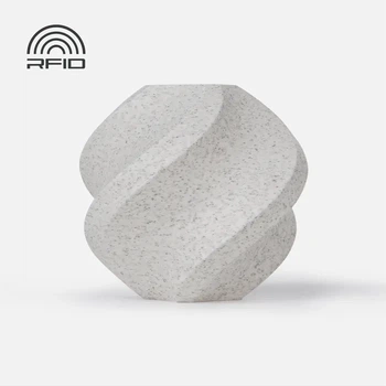 Пластик Bambu Lab PLA Marble з бабіною 1 кг White Marble 13103