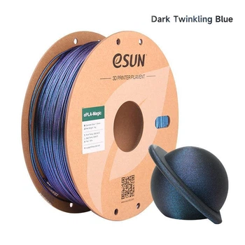 Пластик eSUN Magic PLA Двухцветный Цвет: Dark Twinking Blue с катушкой 1 кг