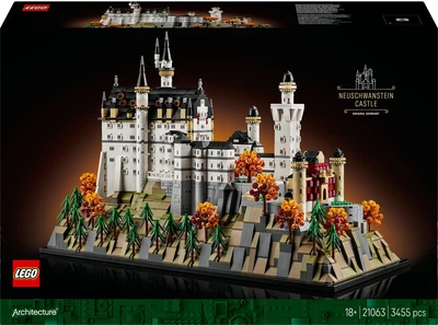 Конструктор LEGO Architecture Замок Нойшванштайн 3455 деталей (21063)