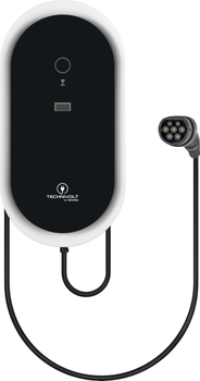 Зарядна станція Technivolt 2200 Smart 22 кВт з постійно підключеним зарядним кабелем відповідно до IEC 62196-2 тип 2 (4019588763029)