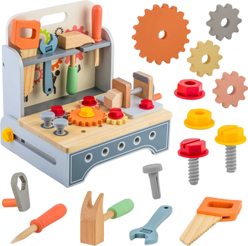Дерев'яна майстерня з інструментами Ricokids RK-877 (5903890623326)