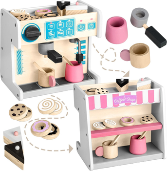 Cukiernia z ekspresem do kawy Ricokids 785101 Biała (5903890613266)