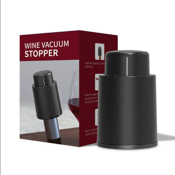 Герметична пробка для вина, Vacuum Wine Stopper, Вакуумна пробка для вина фіксатор для пляшки герметична